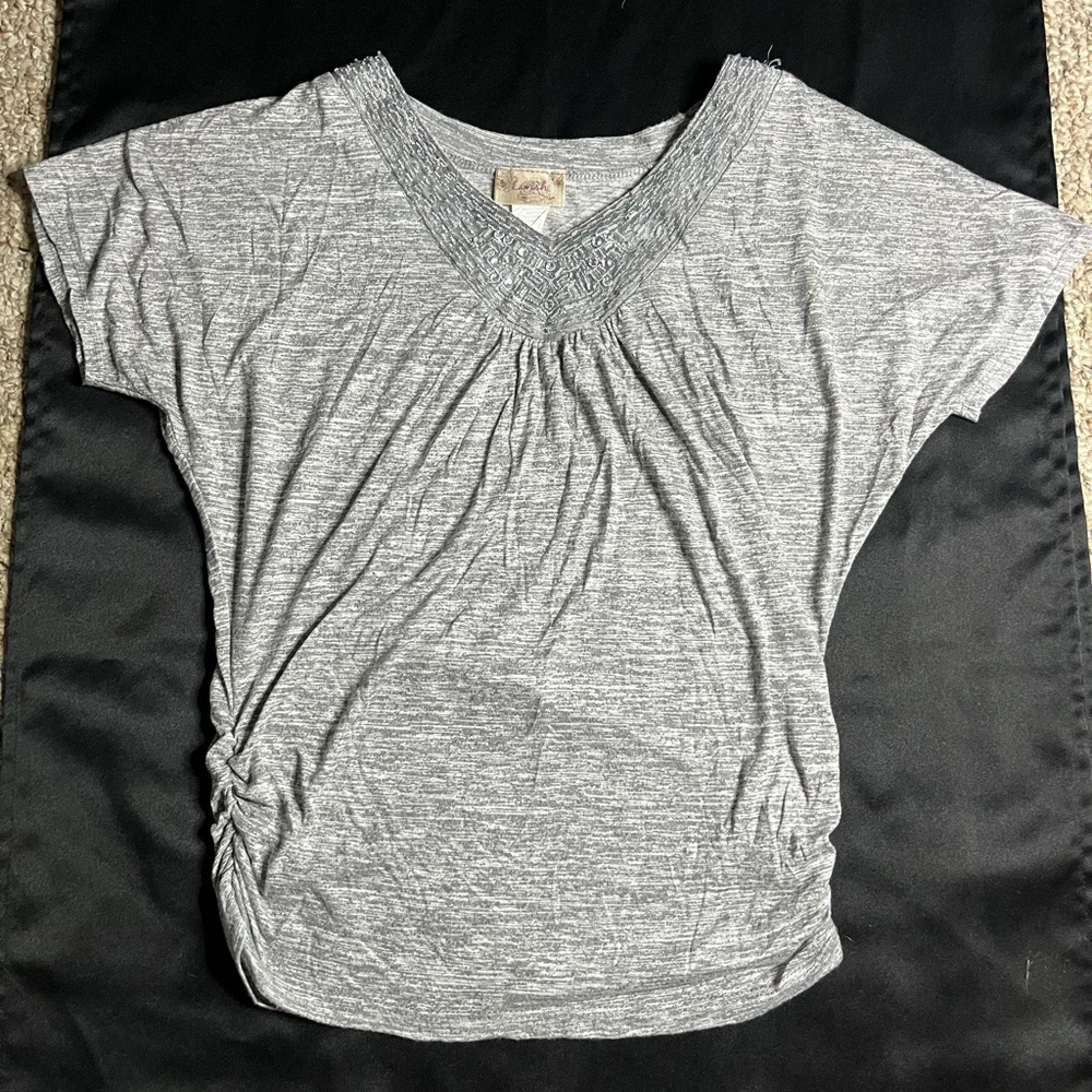 Gray Bead Shirt